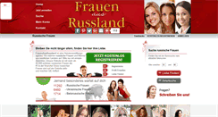 Desktop Screenshot of frauenausrussland.com